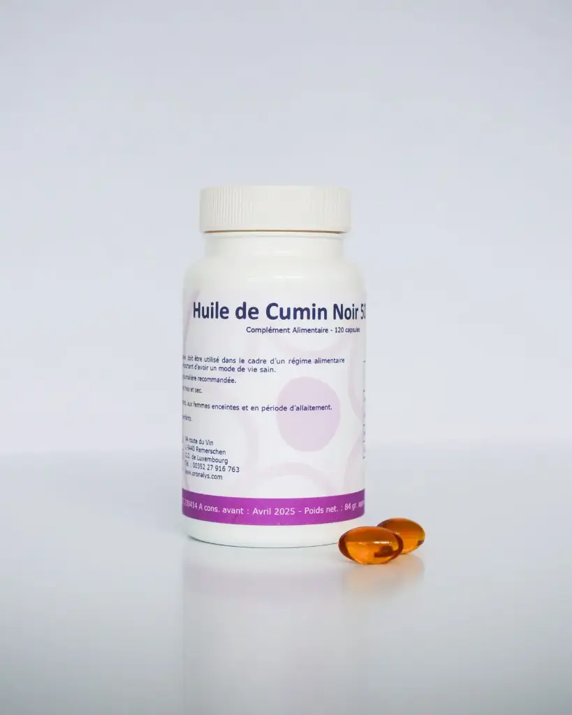 Huile de Cumin noir | Cardiovasculaire et diabète