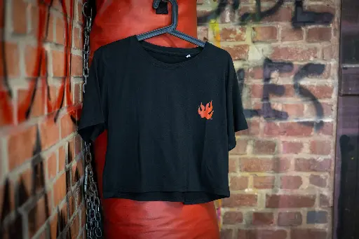 T-Shirt Crop Top CARBON Club